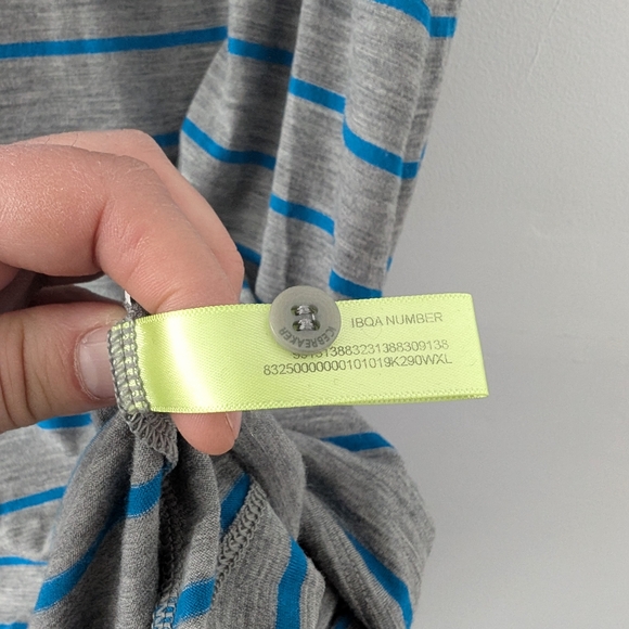 Icebreaker Merino Crush Stripe Dress Travel Essential Breathable ~ XL - Picture 8 of 9